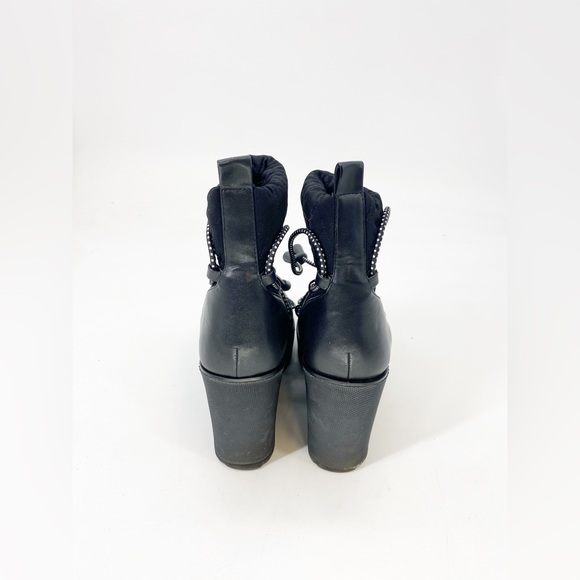 Steve Madden Astra Wedge Drawstring Boots Sz 8.5 - Picture 7 of 8